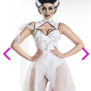 Bride of Frankenstein Costume - NEW